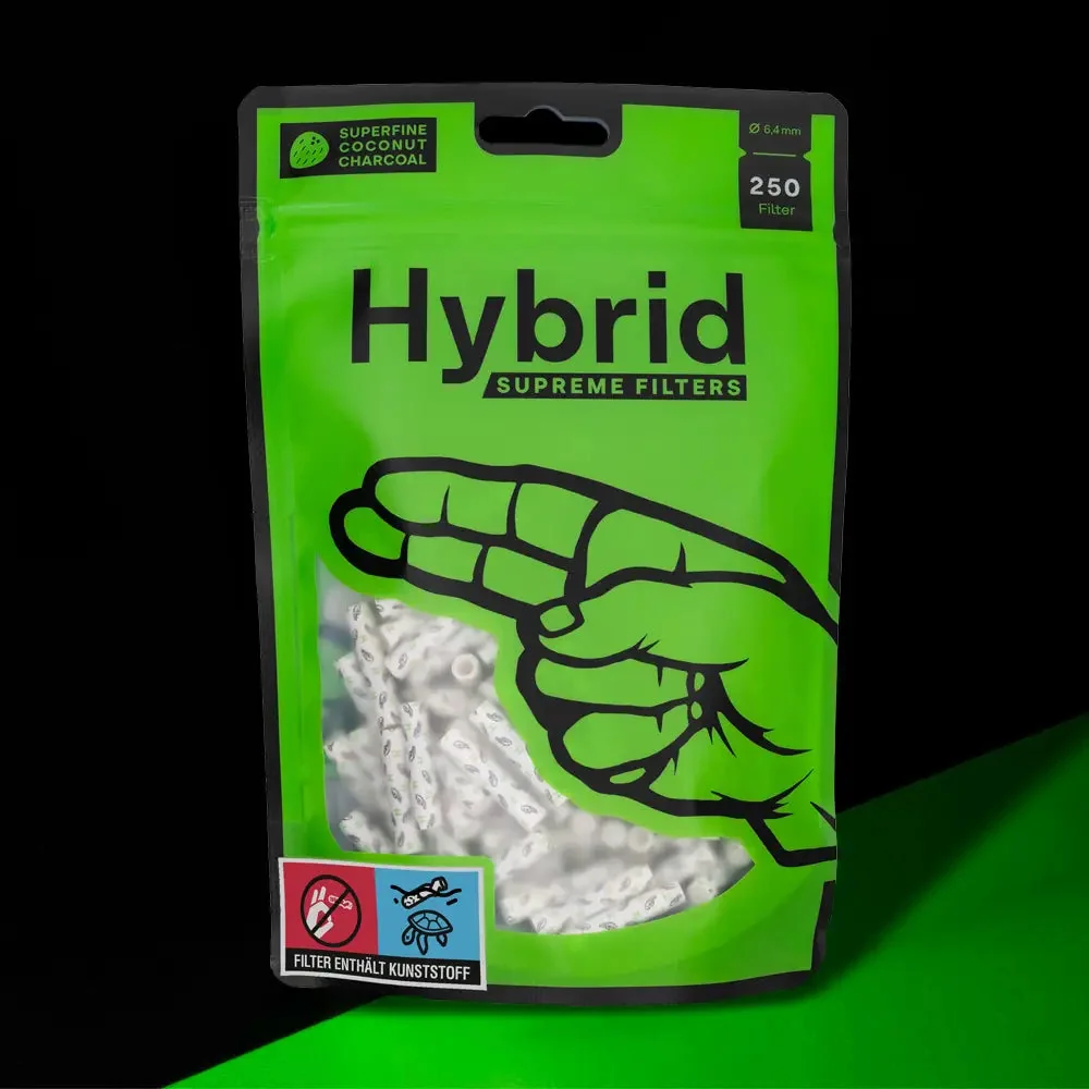 250er Bag Hybrid Supreme Aktivkohlefilter - 6.4mm