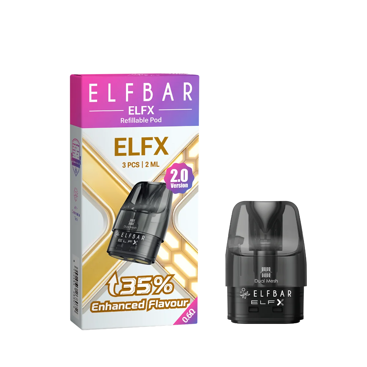 3 x ELFBAR ELFX Pod
