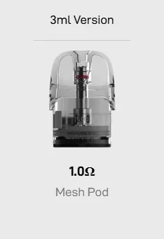 4 x Vaporesso Luxe Q3 Mesh Pod 3ml