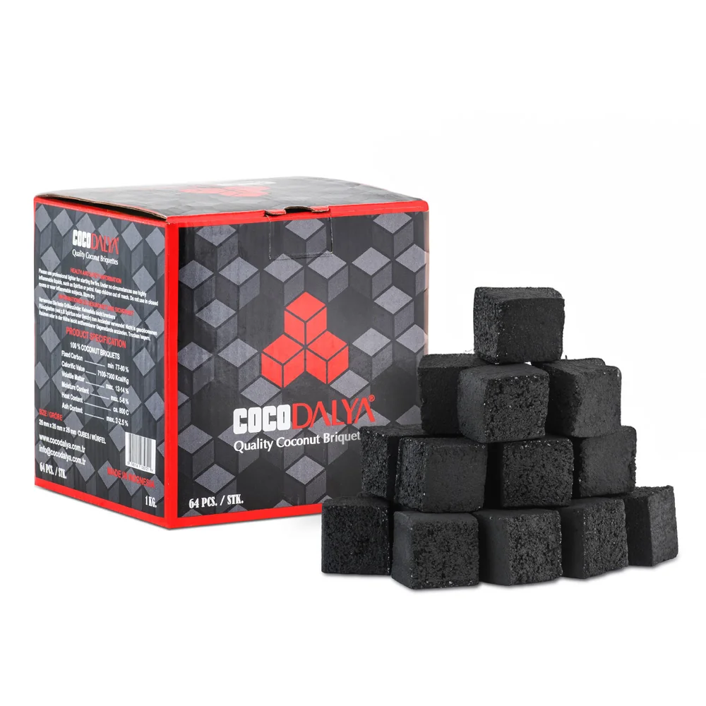 Adalya Cocodalya Naturkohle 27mm - 1kg Kohle