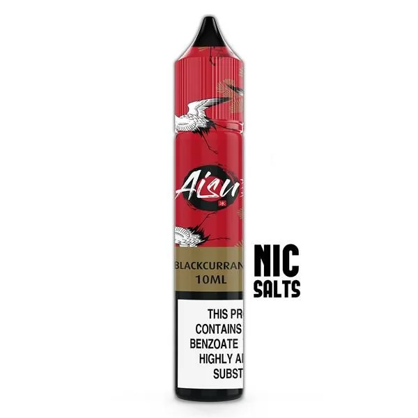 AISU Bar Salt - Blackcurrant - 10ml