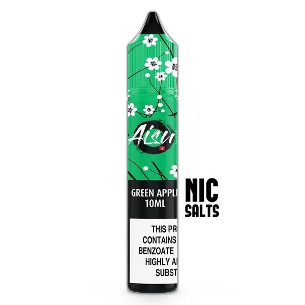 AISU Bar Salt - Green Apple - 10ml