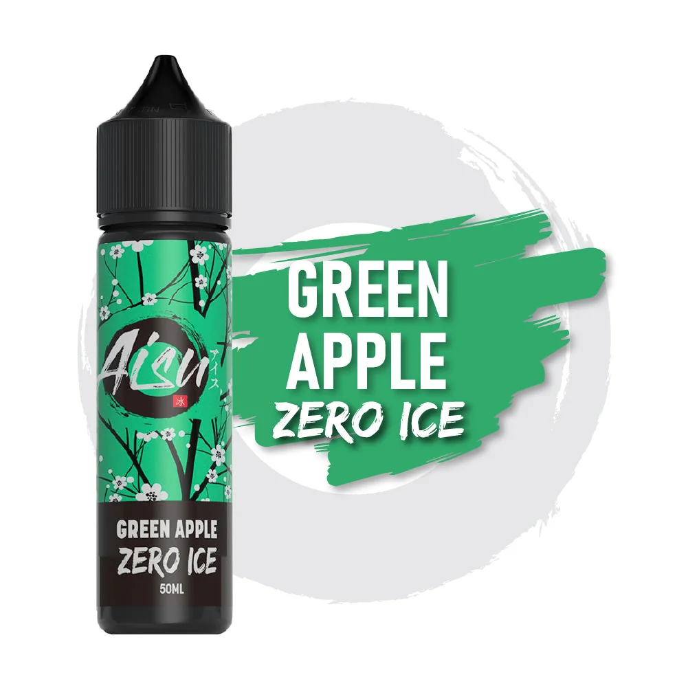 AISU - Green Apple Zero Ice Blast - 50ml - Shortfill