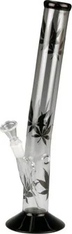 Bong Glas Black Leaf, 35cm