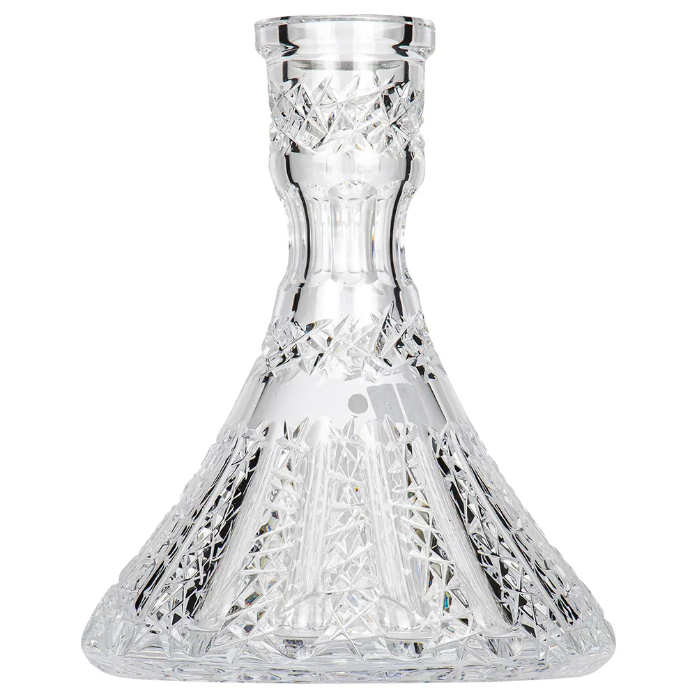 Caesar Crystal Steckbowl Cone - Vertical - Clear