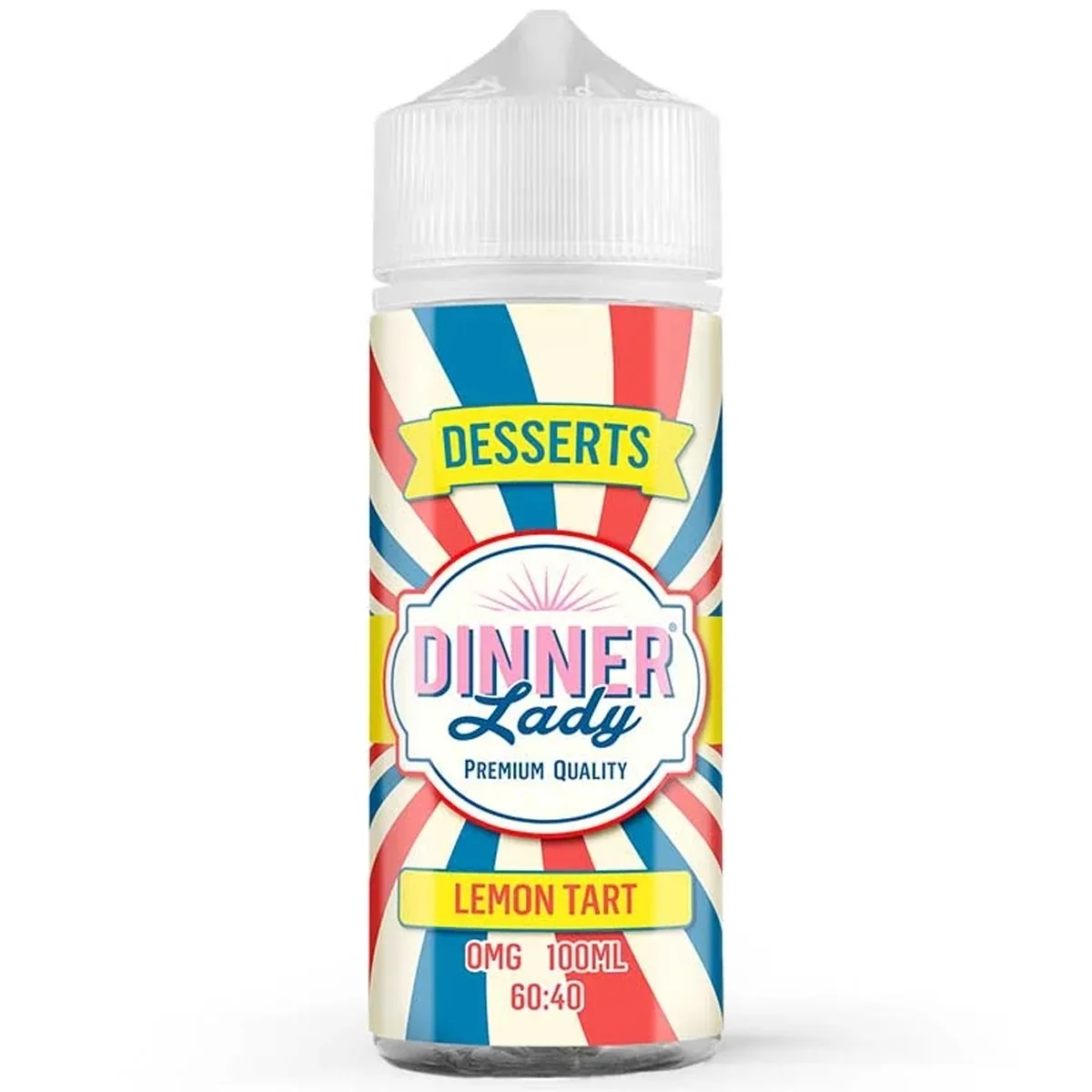 Dinner Lady Lemon Tart 100/120ml Shortfill