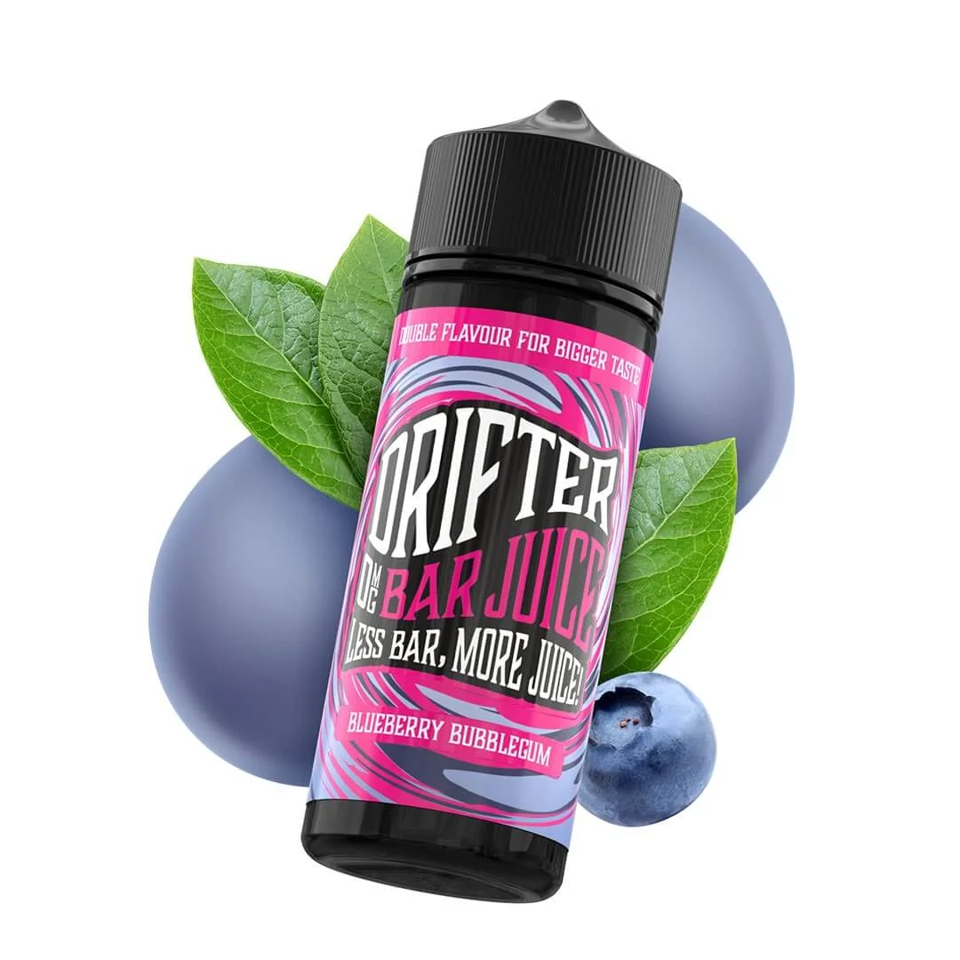 Drifter Bar Juice - Blueberry Bubblegum Shortfill - 120ml