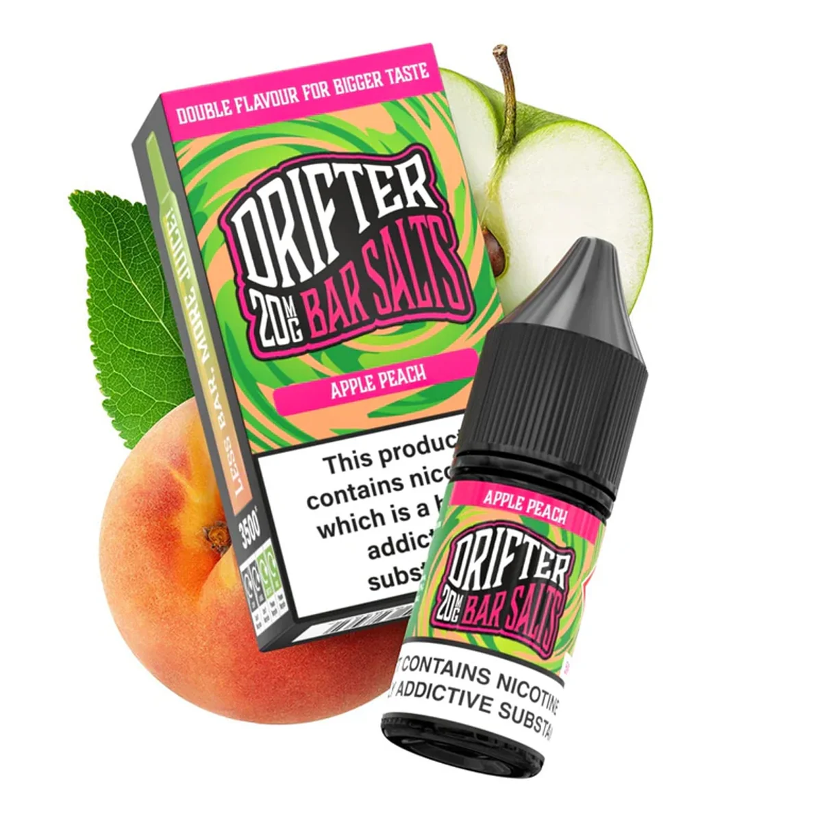 Drifter Bar Salts Apple Peach Ice 20mg