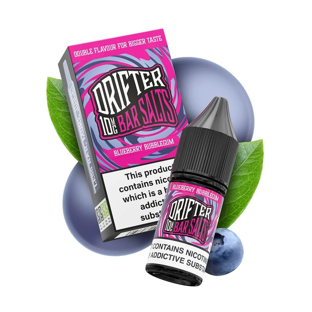 Drifter Bar Salts - Blueberry Bubblegum 20mg/ml - 10ml