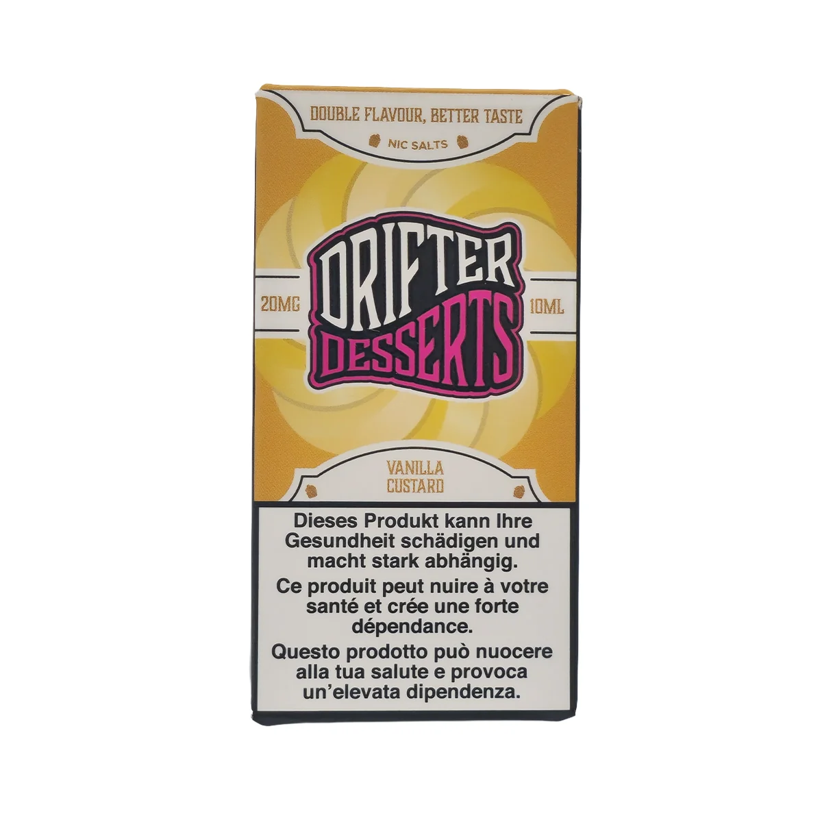 Drifter Bar Salts Desserts Vanilla Custard 20mg