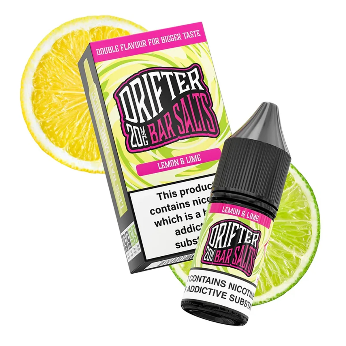 Drifter Bar Salts Lemon Lime 20mg
