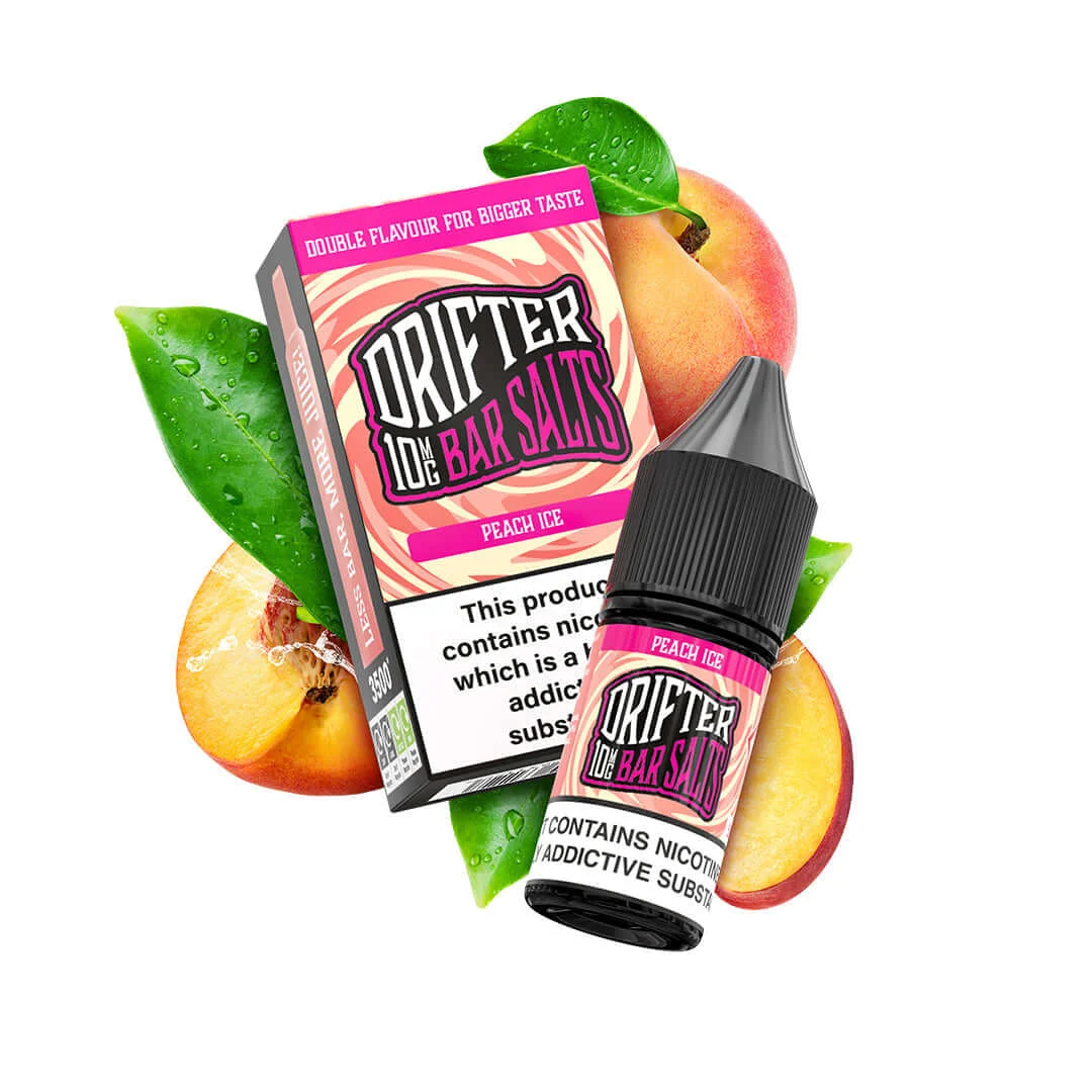 Drifter Bar Salts - Peach Ice 20mg/ml - 10ml