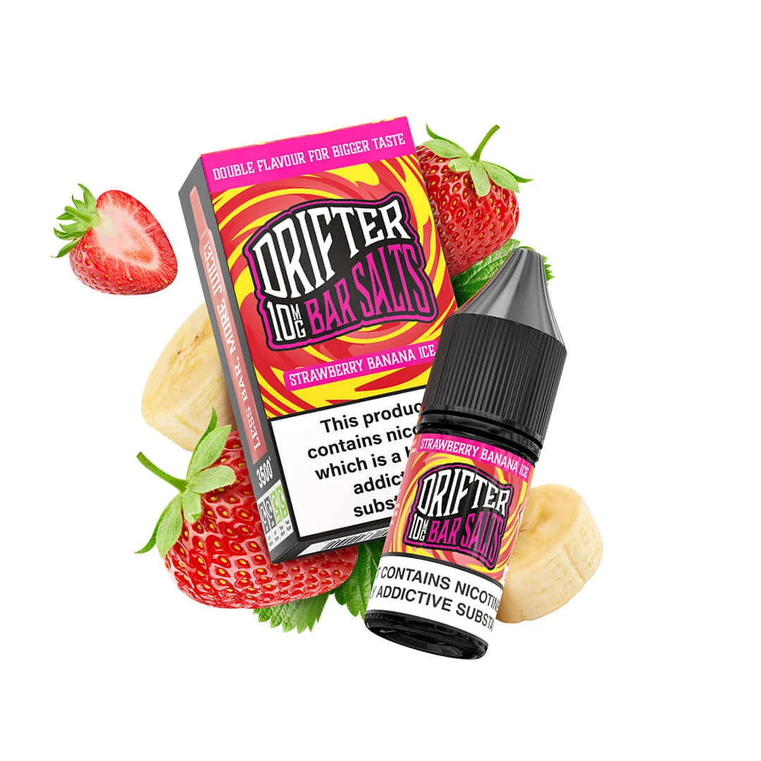 Drifter Bar Salts - Strawberry Banana Ice 20mg/ml - 10ml