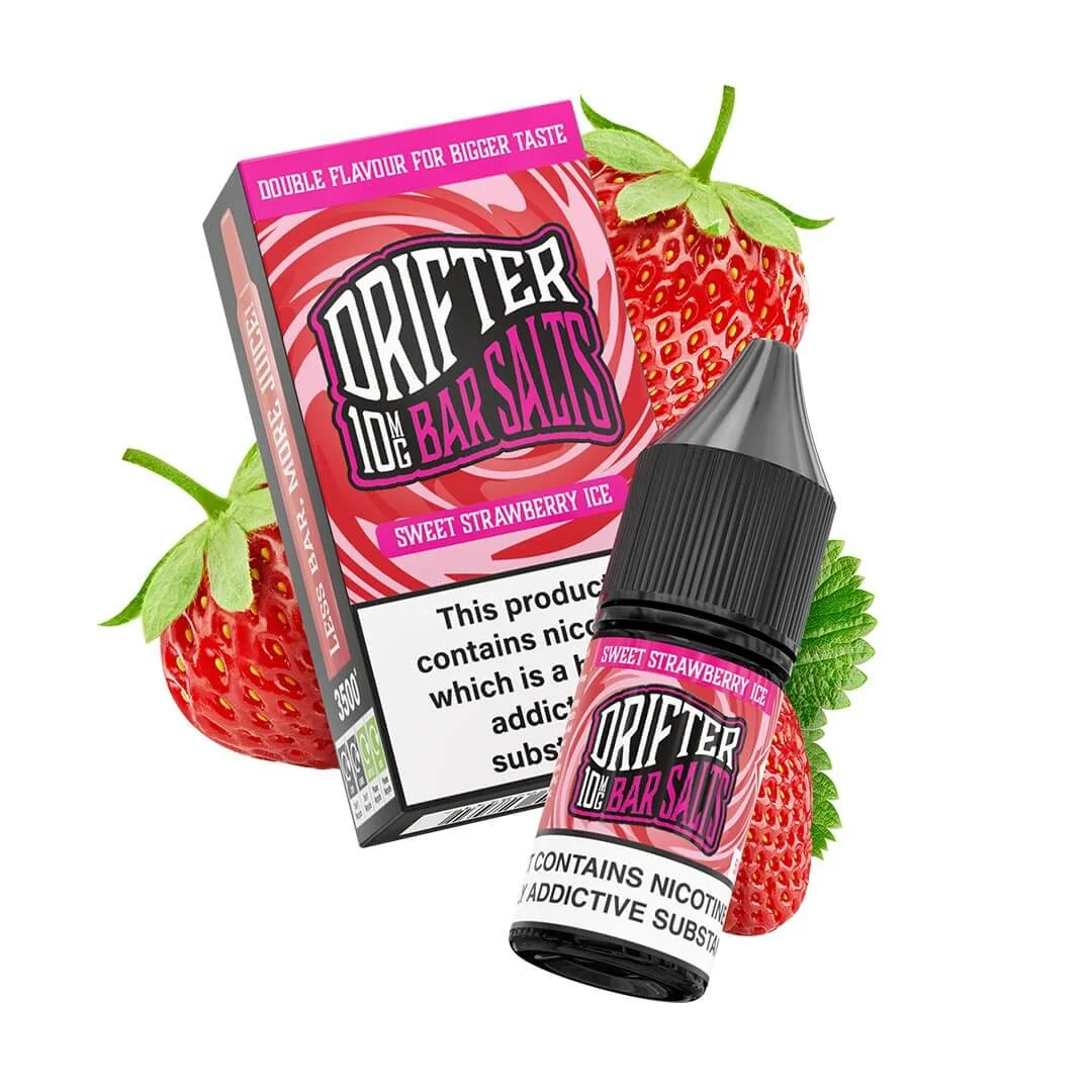 Drifter Bar Salts - Sweet Strawberry Ice 20mg/ml - 10ml