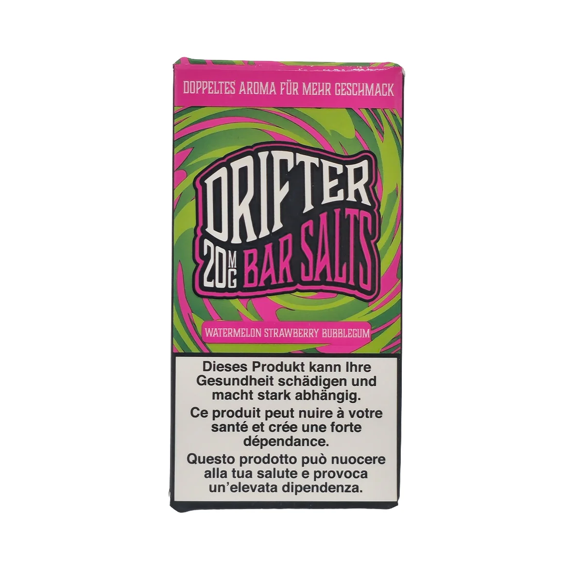 Drifter Bar Salts Watermelon Strawberry Bubblegum 20mg