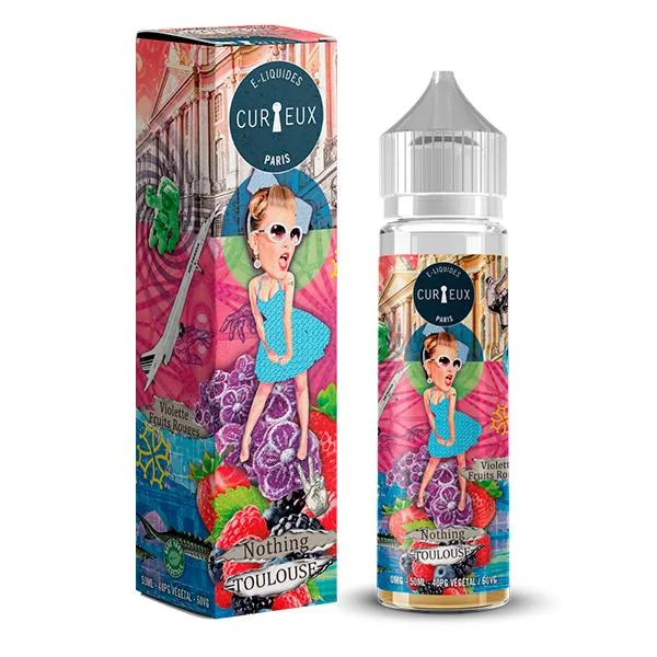 E-Liquid Hexagone- Toulouse 50ml, CURIEUX  ''Shortfill''