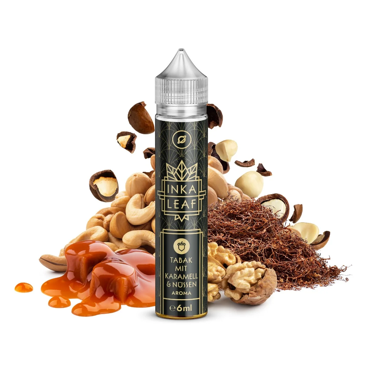 Flavorverse - Inka Leaf - Tabak mit Karamell und Nüssen - Longfill