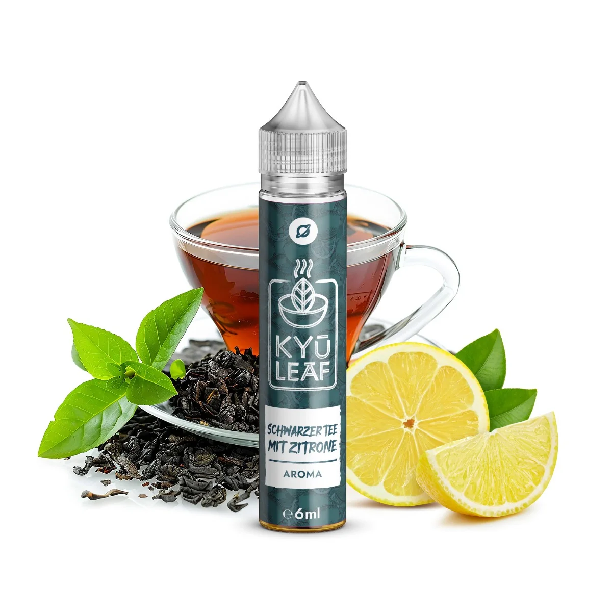 Flavorverse - Kyu Leaf - Schwarzer Tee mit Zitrone - Longfill