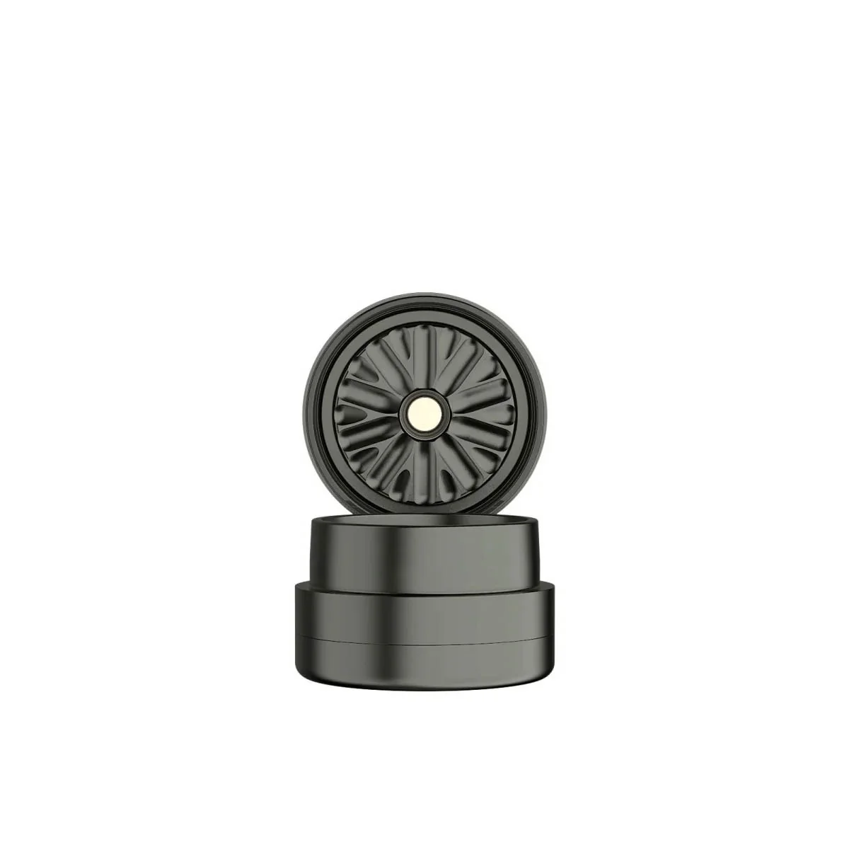 Flower Mill - Next-Gen Standard - 51mm, gunmetal, 3tlg