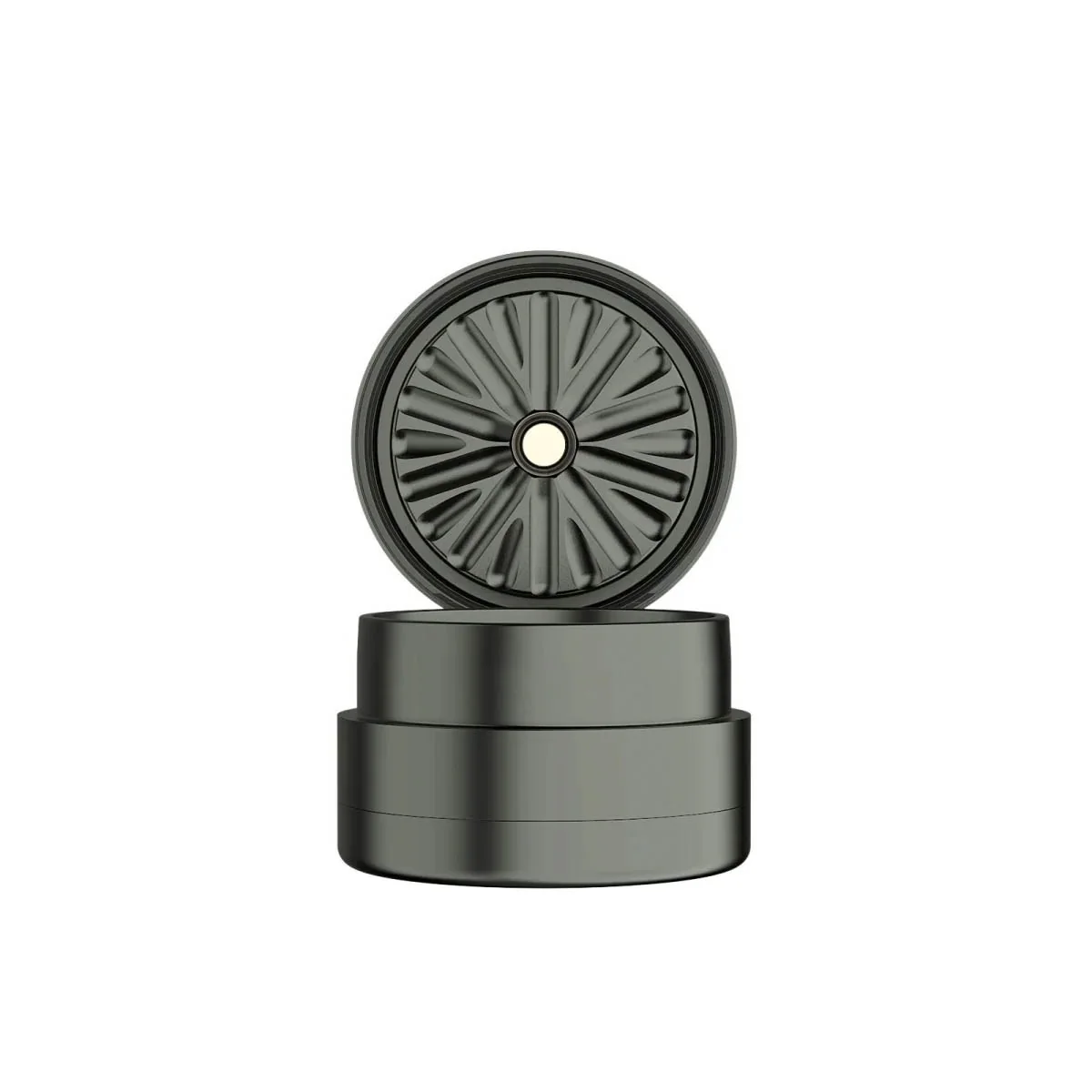 Flower Mill - Next-Gen Standard - 64mm, gunmetal, 3tlg