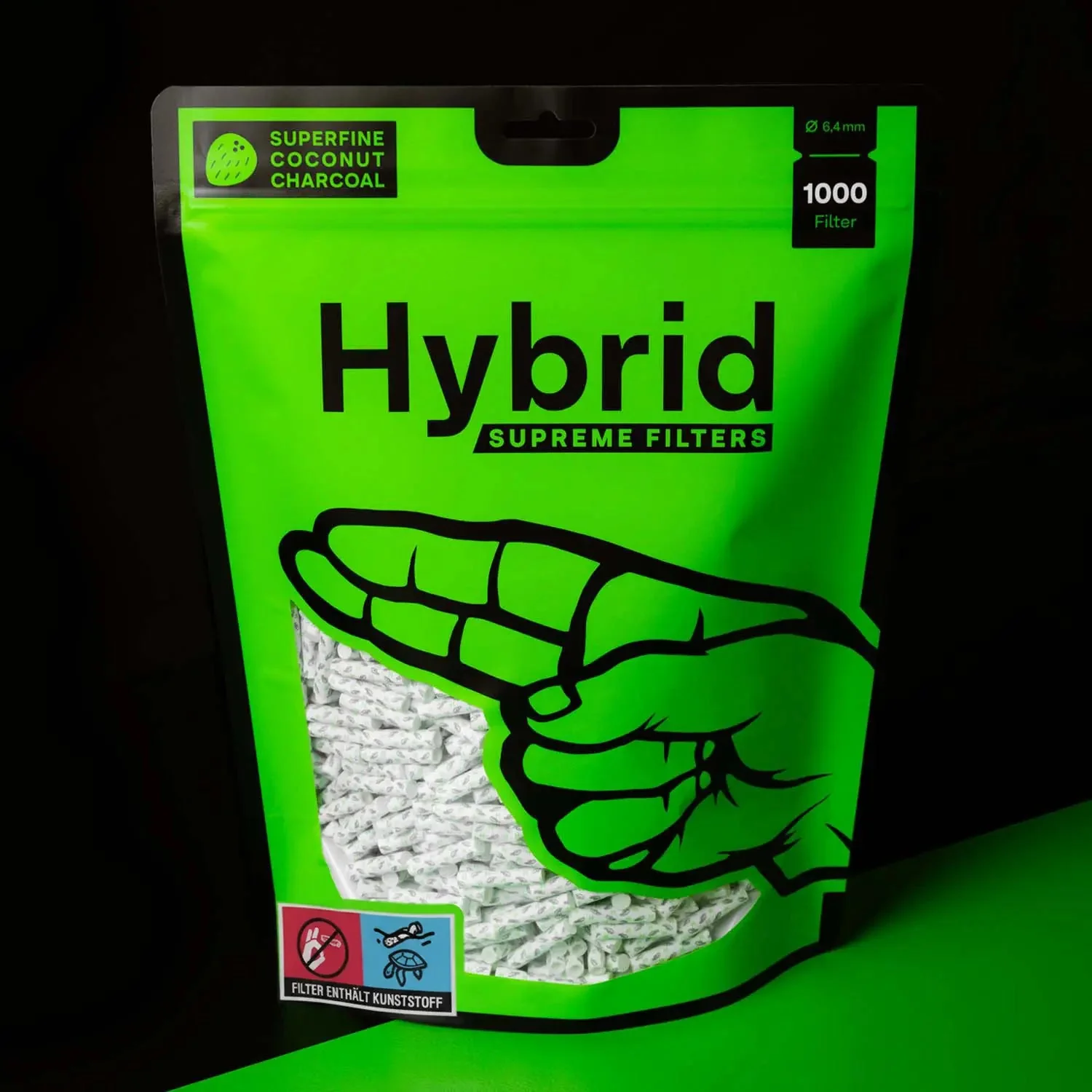 Hybrid Supreme Aktivkohlefilter1000er Beutel - Nachfüllpack