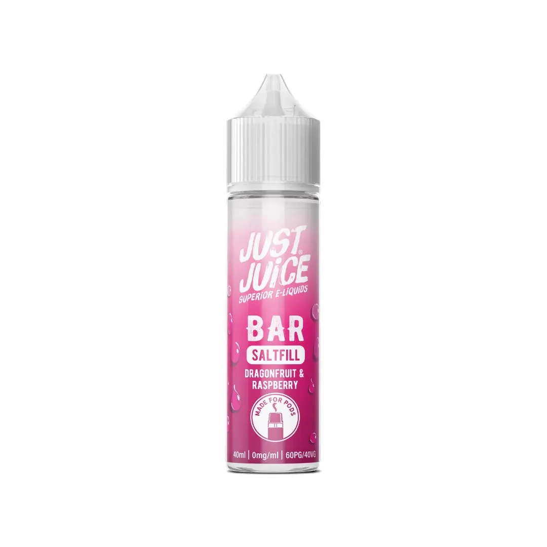Just Juice BAR RANGE - Dragonfruit & Raspberry - 40ml - Shortfill