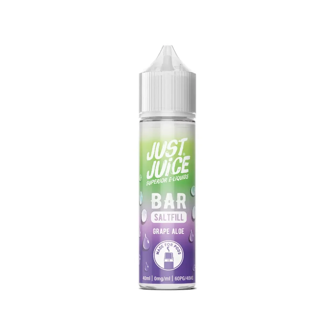 Just Juice BAR RANGE - Grape Aloe - 40ml - Shortfill
