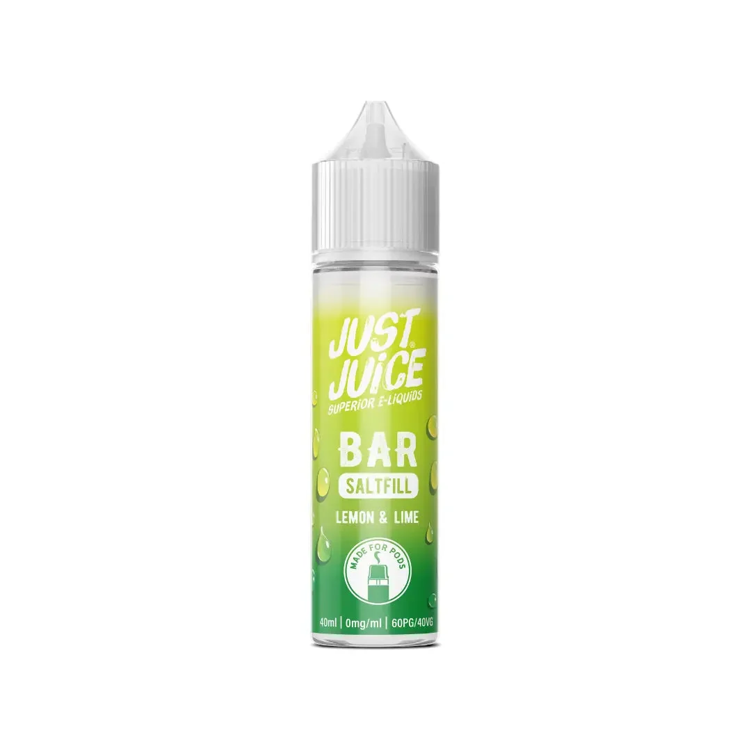 Just Juice BAR RANGE - Lemon & Lime - 40ml - Shortfill