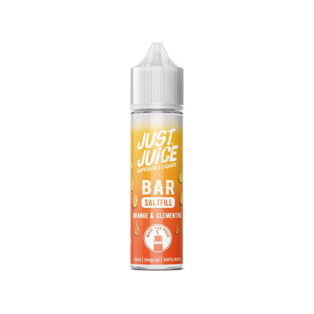 Just Juice BAR RANGE - Orange & Clementine - 40ml - Shortfill