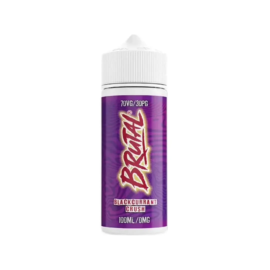 Just Juice BRUTAL DRINKS - BLACKCURRANT CRUSH - 100ml - Shortfill