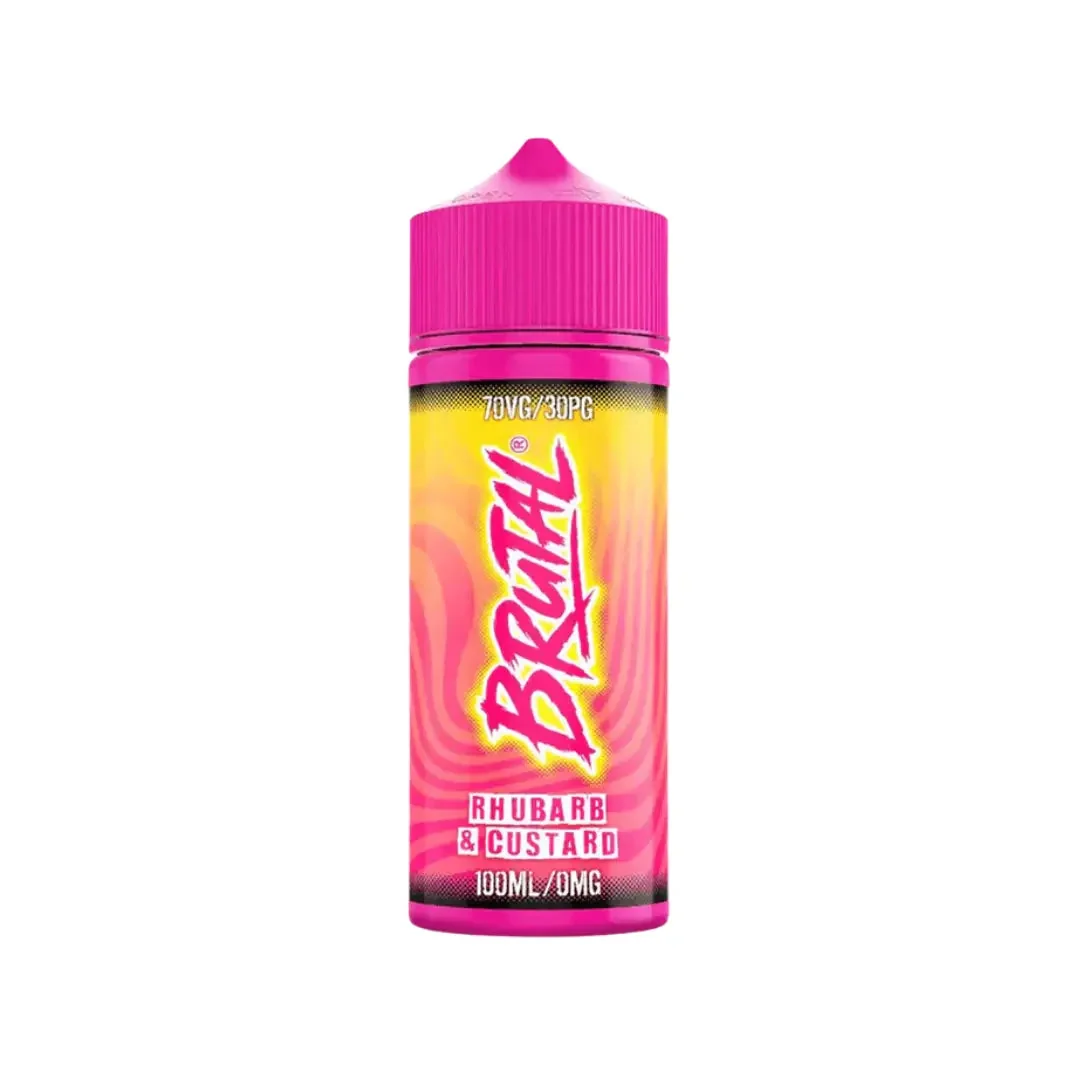 Just Juice BRUTAL - RHUBARB & CUSTARD - 100ml - Shortfill