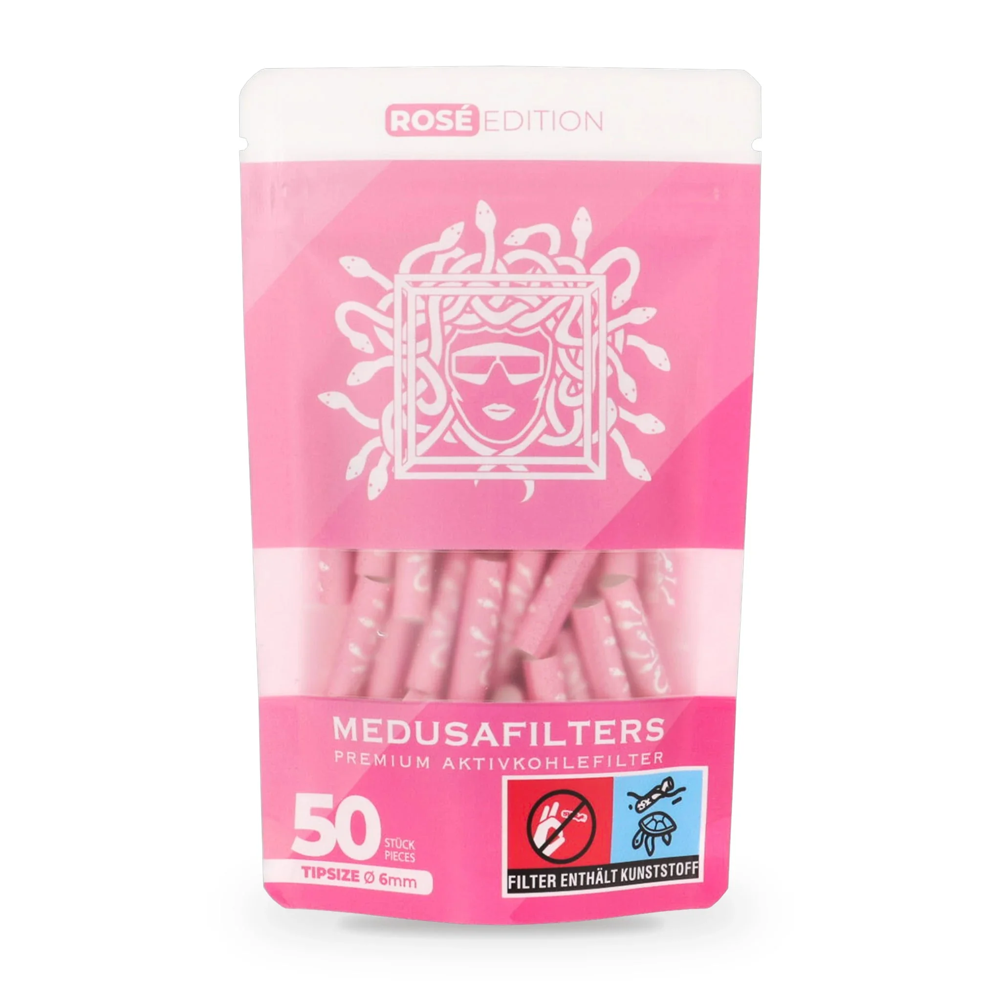 Medusa Rosé - Aktivkohlefilter - 50Stk.