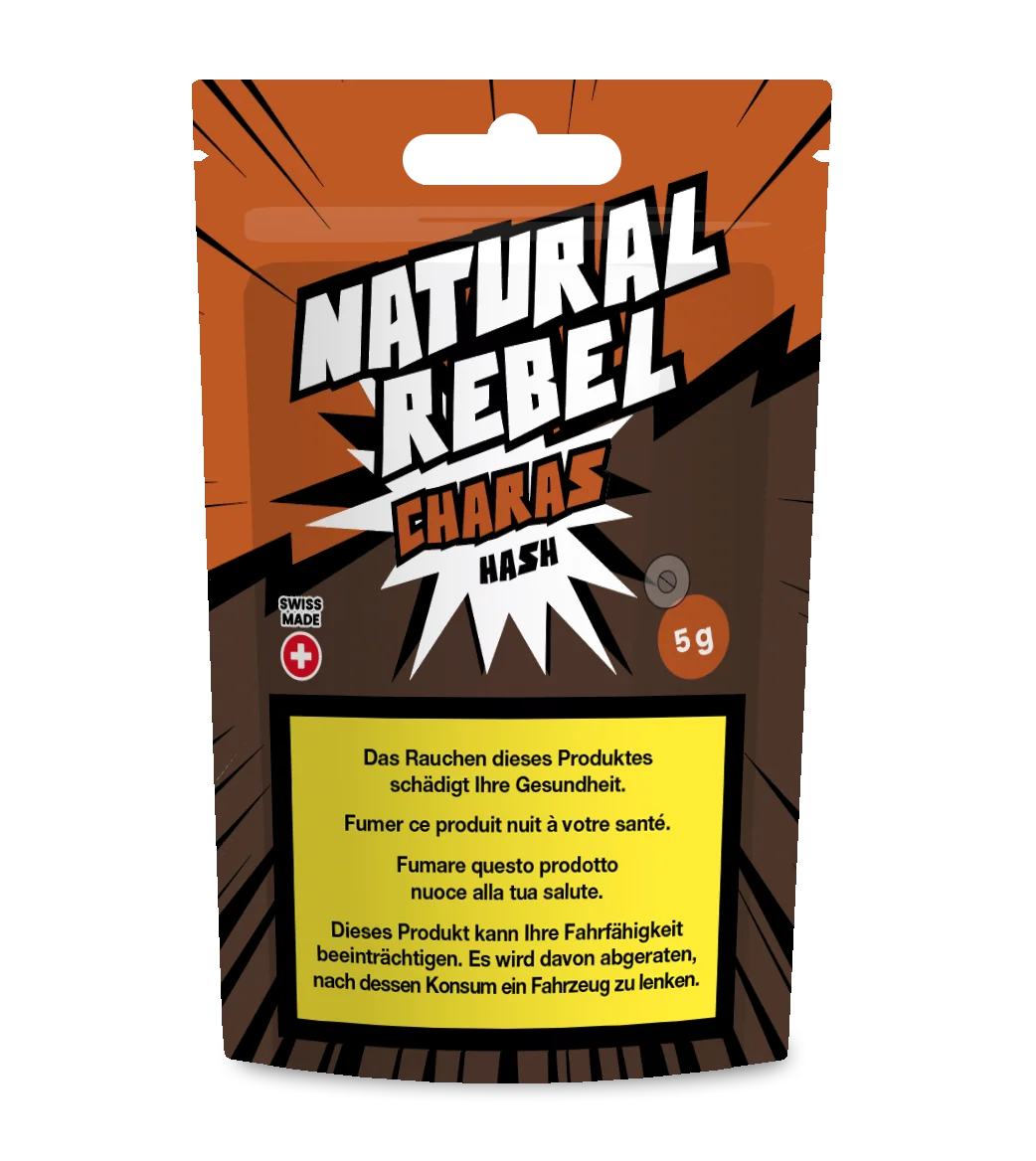 Natural Rebel CBD Hash, Charas 5g