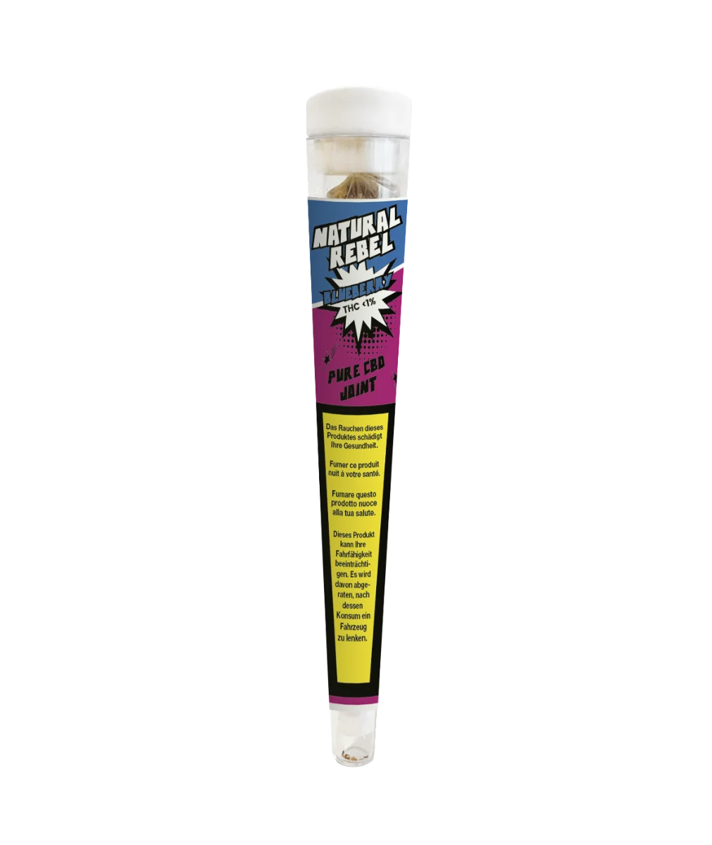 Natural Rebel Pre Rolled - Blueberry
