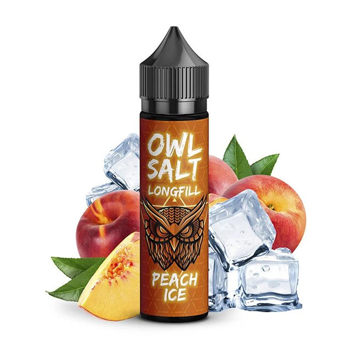 Owl Salt Longfill Peach Ice 10/60ml