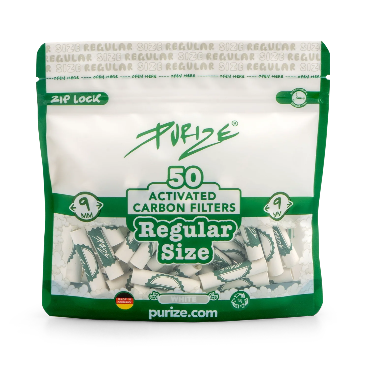 Purize Regular - Aktivkohlefilter - 50Stk.