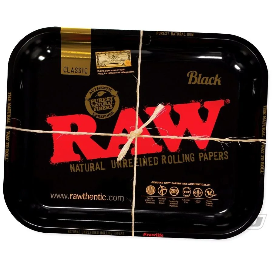RAW Black Tray Small, 17.5 x 33cm