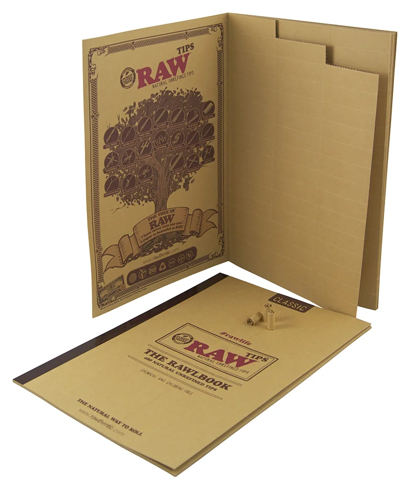 RAW Tips Book, 10 Seiten / 480 Filter