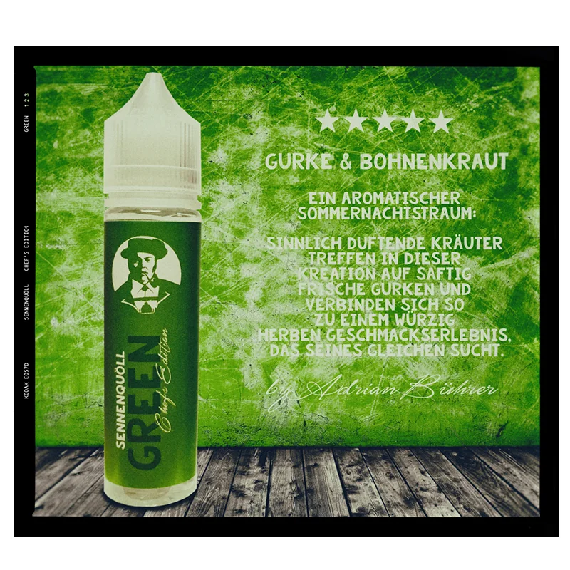 Sennenquöll Chef's Edition Green Shortfill 50ml