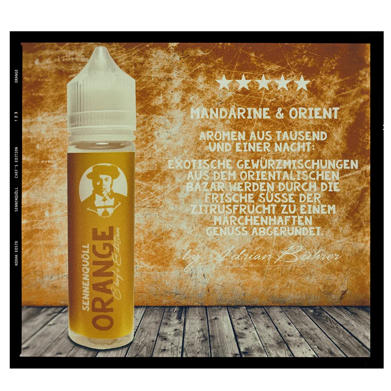 Sennenquöll Chef's Edition Orange Shortfill 50ml