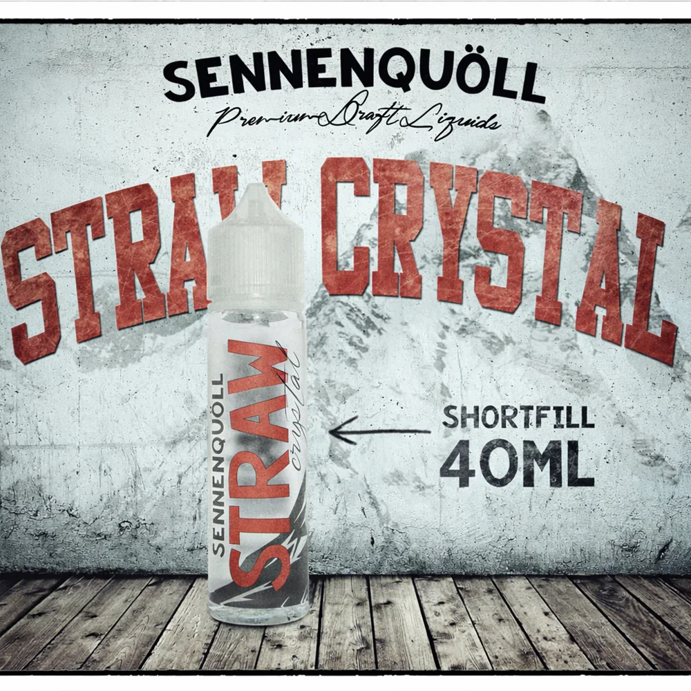 Sennenquöll Glacier Water Strawberry Crystal Shortfill 40/60ml