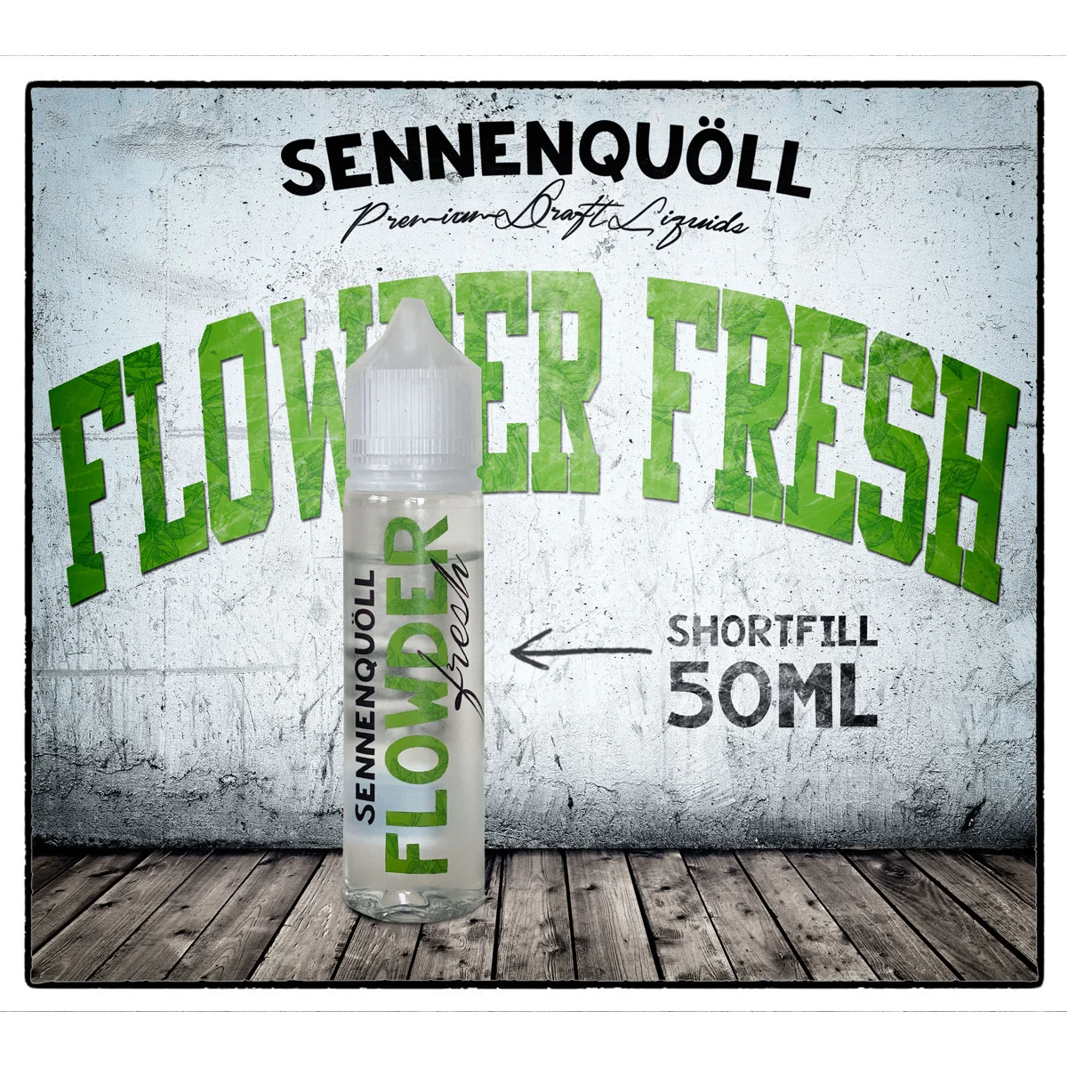 Sennenquöll Originals Flowder Fresh Shortfill 50ml