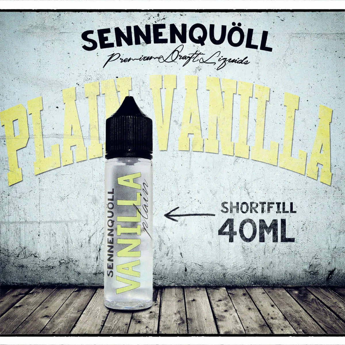 Sennenquöll Originals Plain Vanilla Shortfill 40/60ml