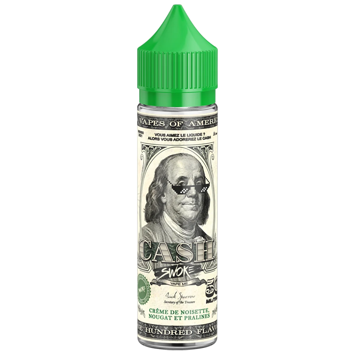 Swoke Cash 50/75ml Shortfill