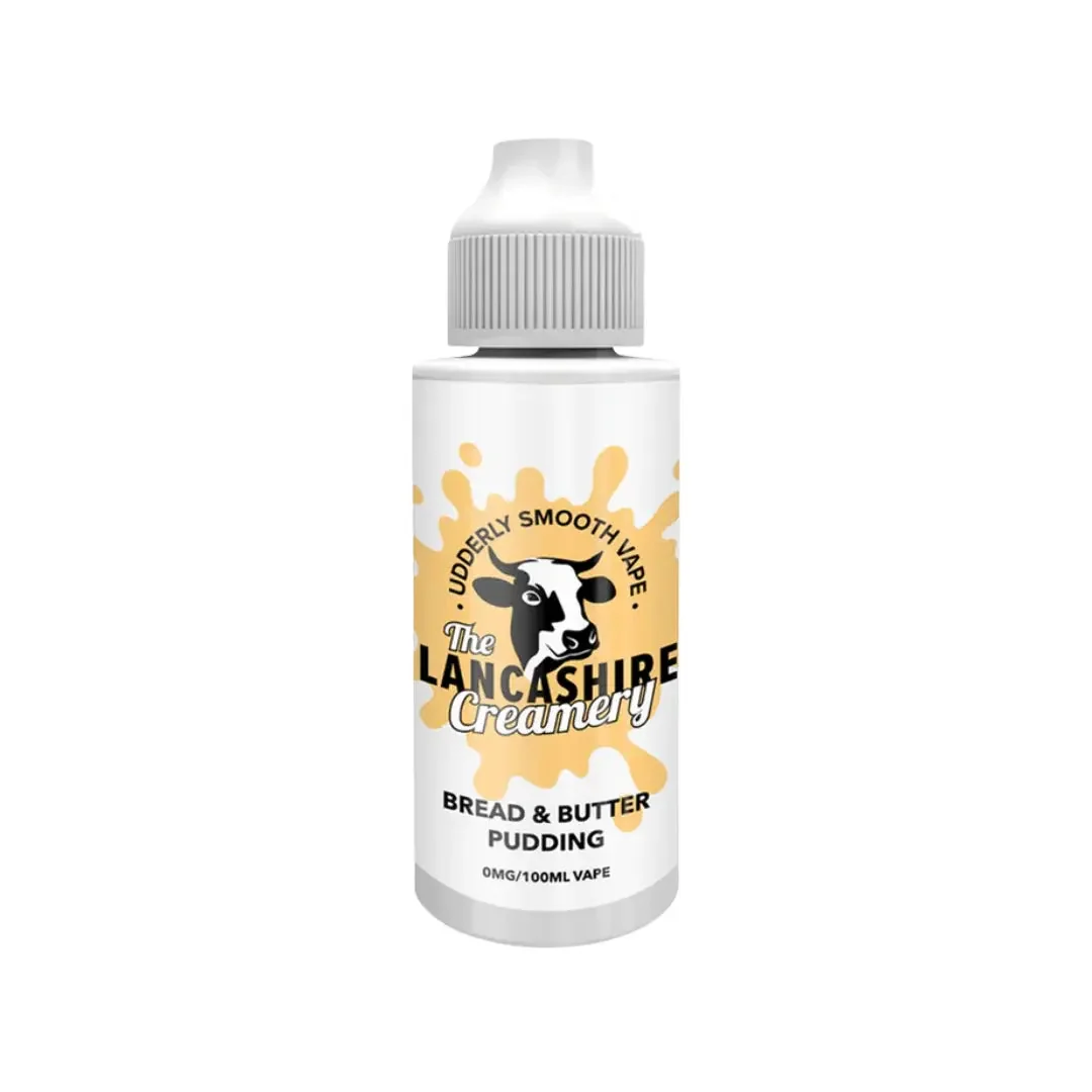 The Lancashire Creamery - Bread & Butter Pudding - 100ml - Shortfill