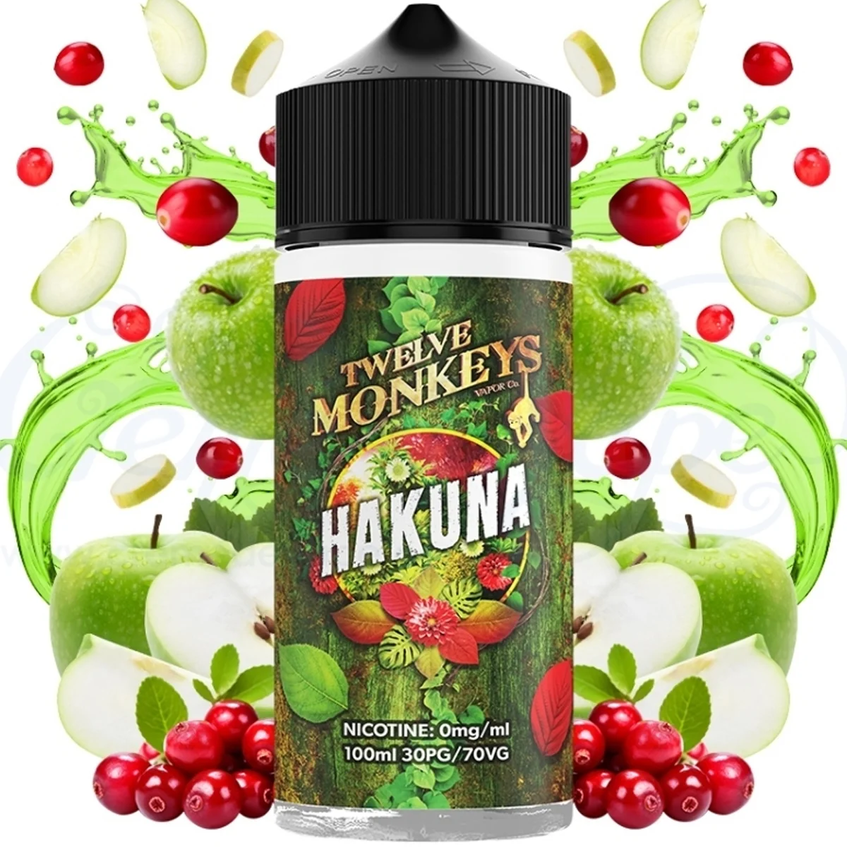 Twelve Monkeys Hakuna 100ml Shortfill 70VG 30PG