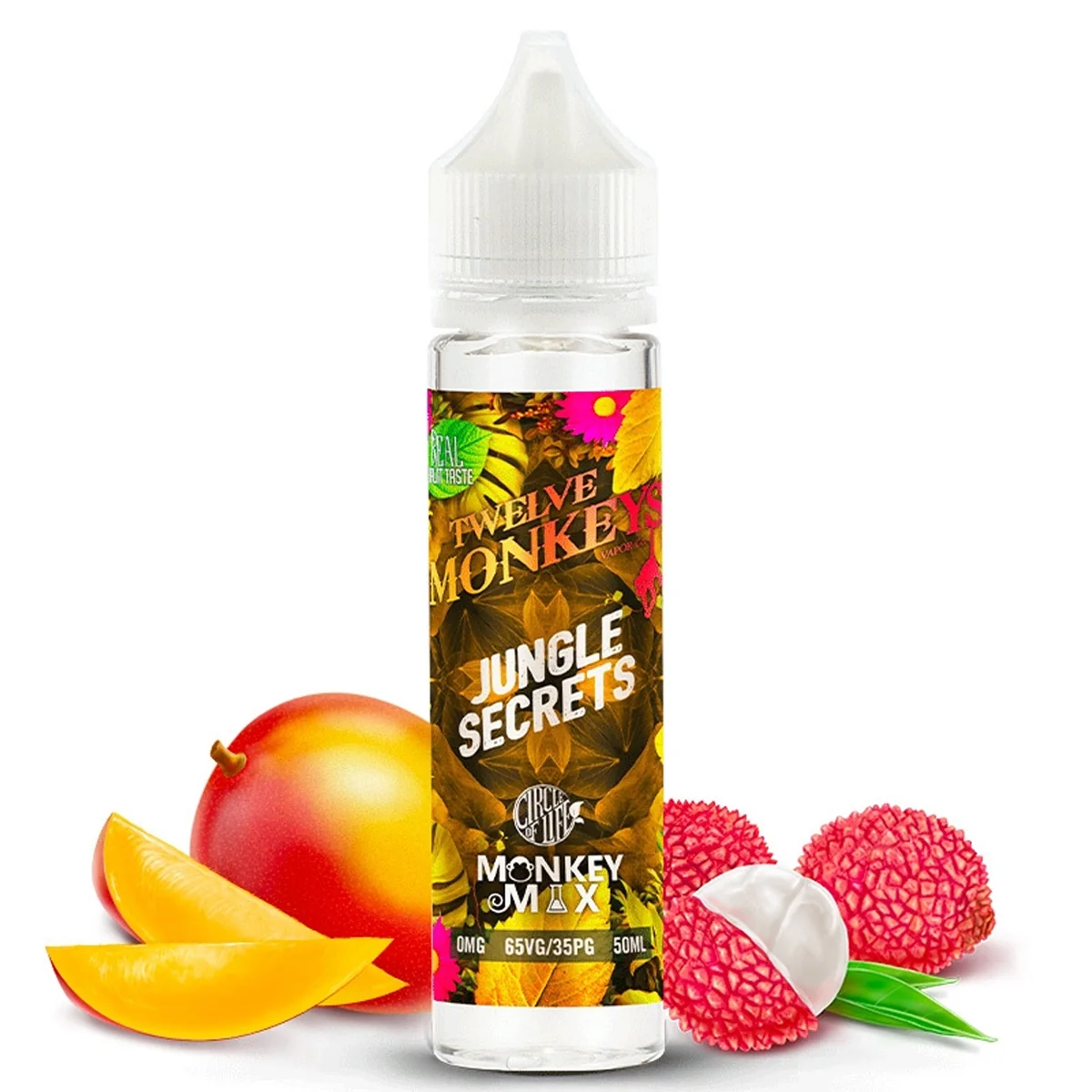 Twelve Monkeys Jungle Secrets 50ml Shortfill 65VG 35PG