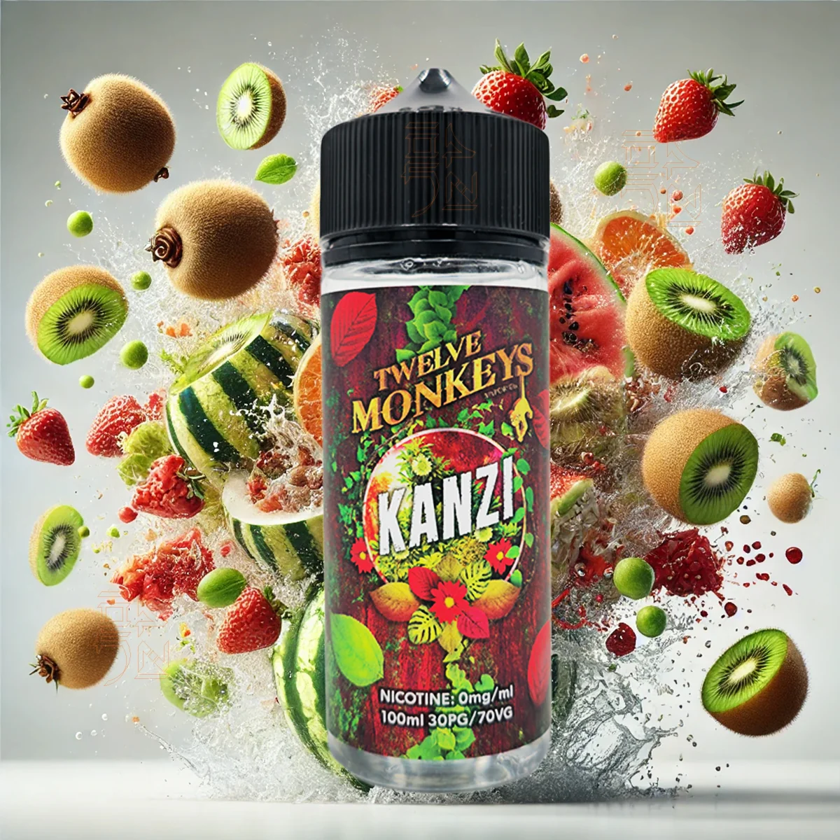Twelve Monkeys Kanzi 100ml Shortfill 70VG 30PG