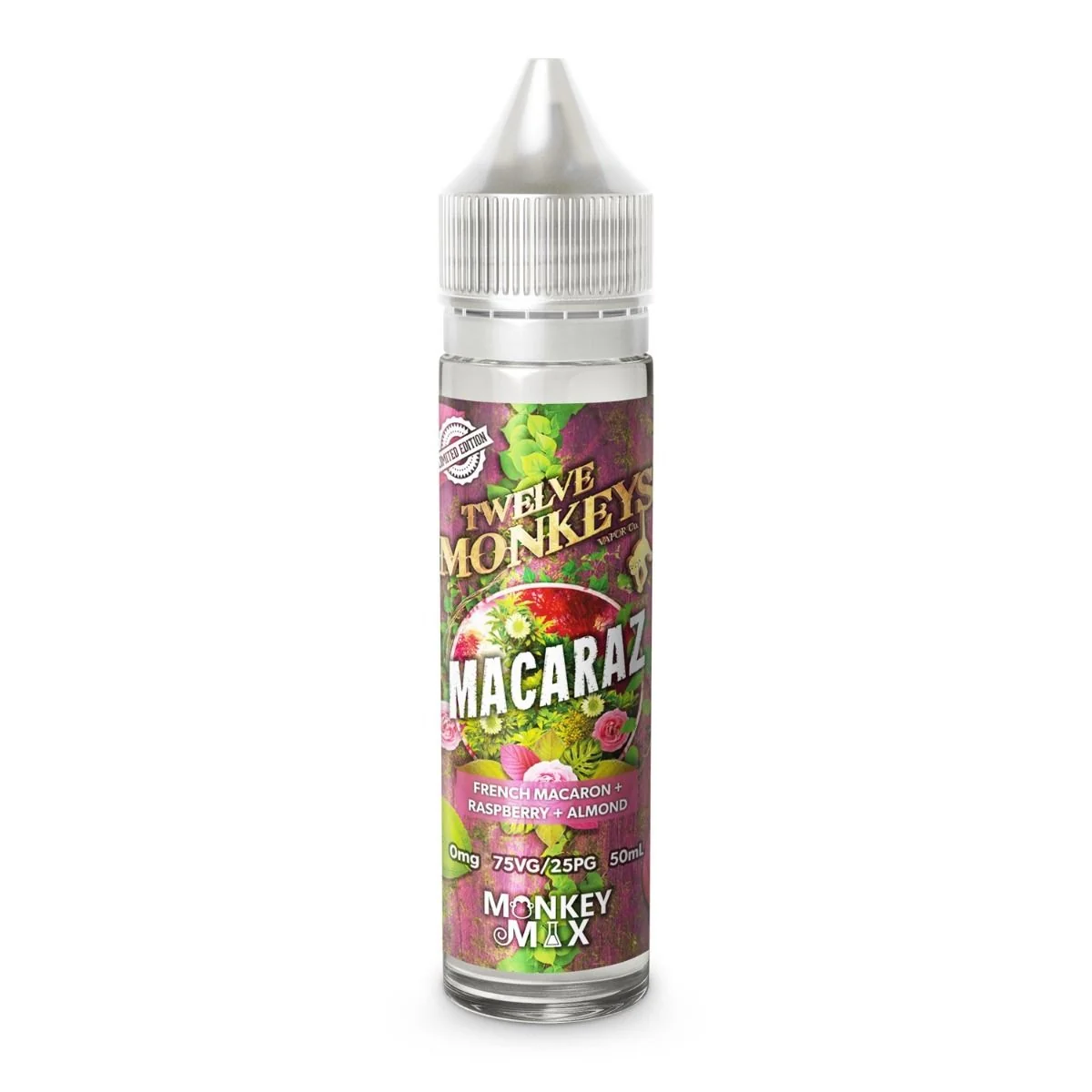 Twelve Monkeys Macaraz 50ml Shortfill 70VG 30PG