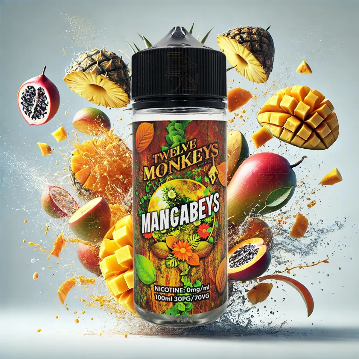 Twelve Monkeys Mangabeys 100ml Shortfill 75VG 25PG